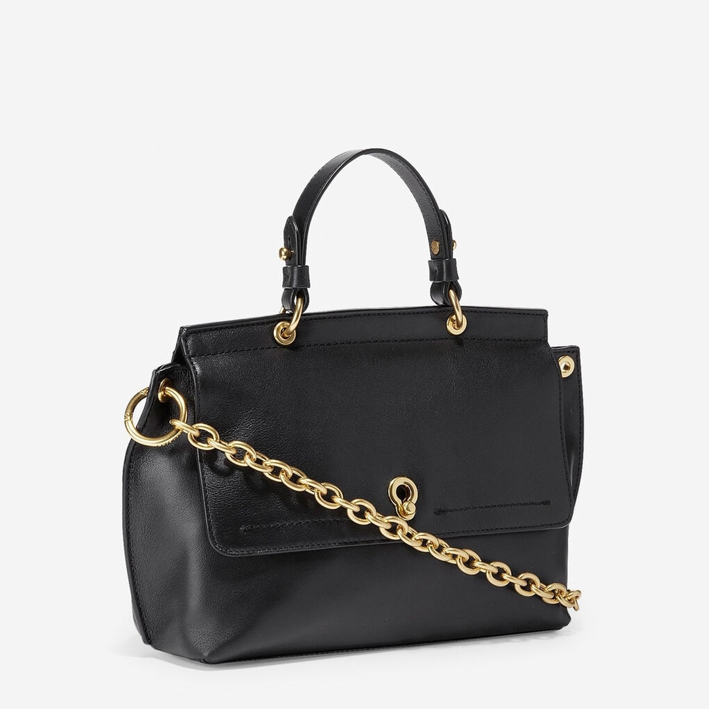 Cole Haan Zoe Mini Black Leather Handbag